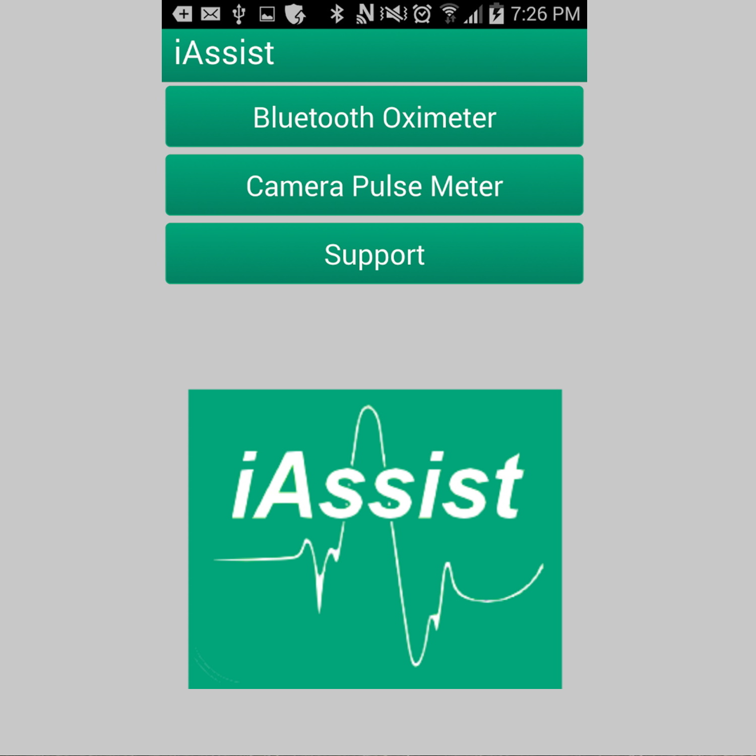 iAssist Bluetooth Oximeter Image